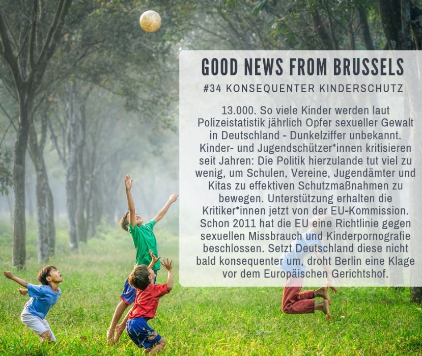 Good News from Brussels #34
