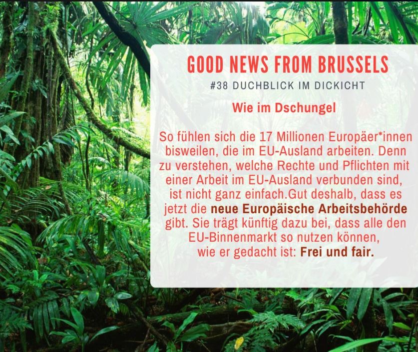 Good News from Brussels #38