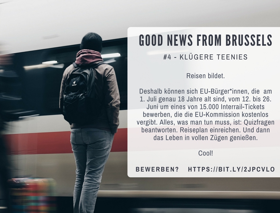 Good News from Brussels #4