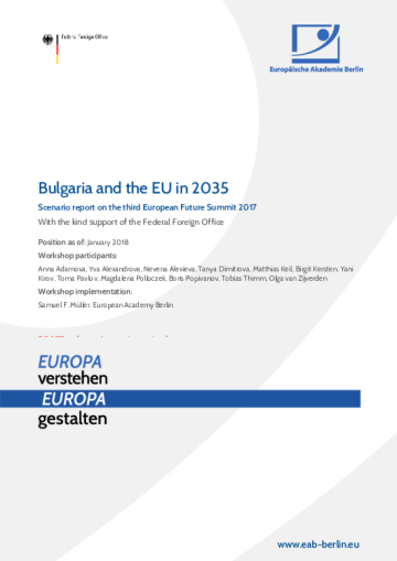 Bulgaria and the EU in 2035