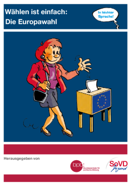 EUROPAHANDBUCH: Wählen ist einfach – die Europawahl 2014
