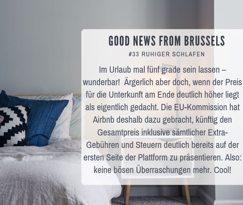 Good News from Brussels #33